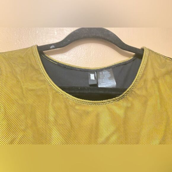 🛍️DKNY Women’s Cropped Mesh Overlay Bikini Swim Top one piece, Size: M,XL💥 - Picture 8 of 9